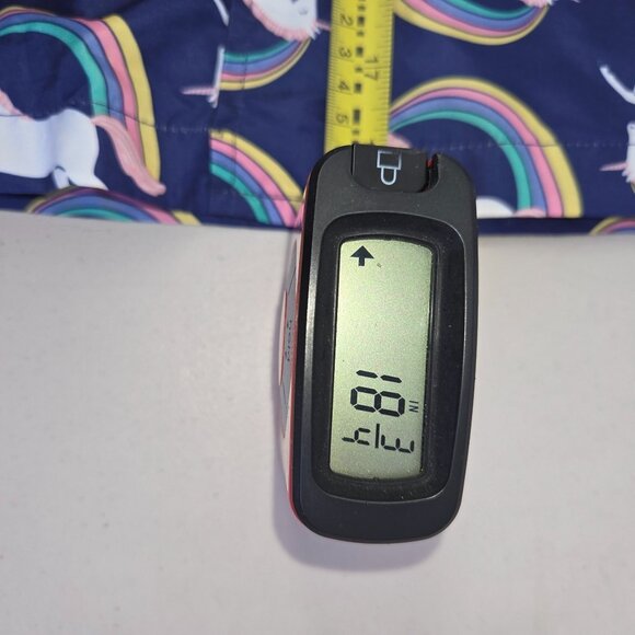 Carters Girls 3T Blue Unicorn & Rainbow Rain Jacket 4139 - Picture 8 of 10